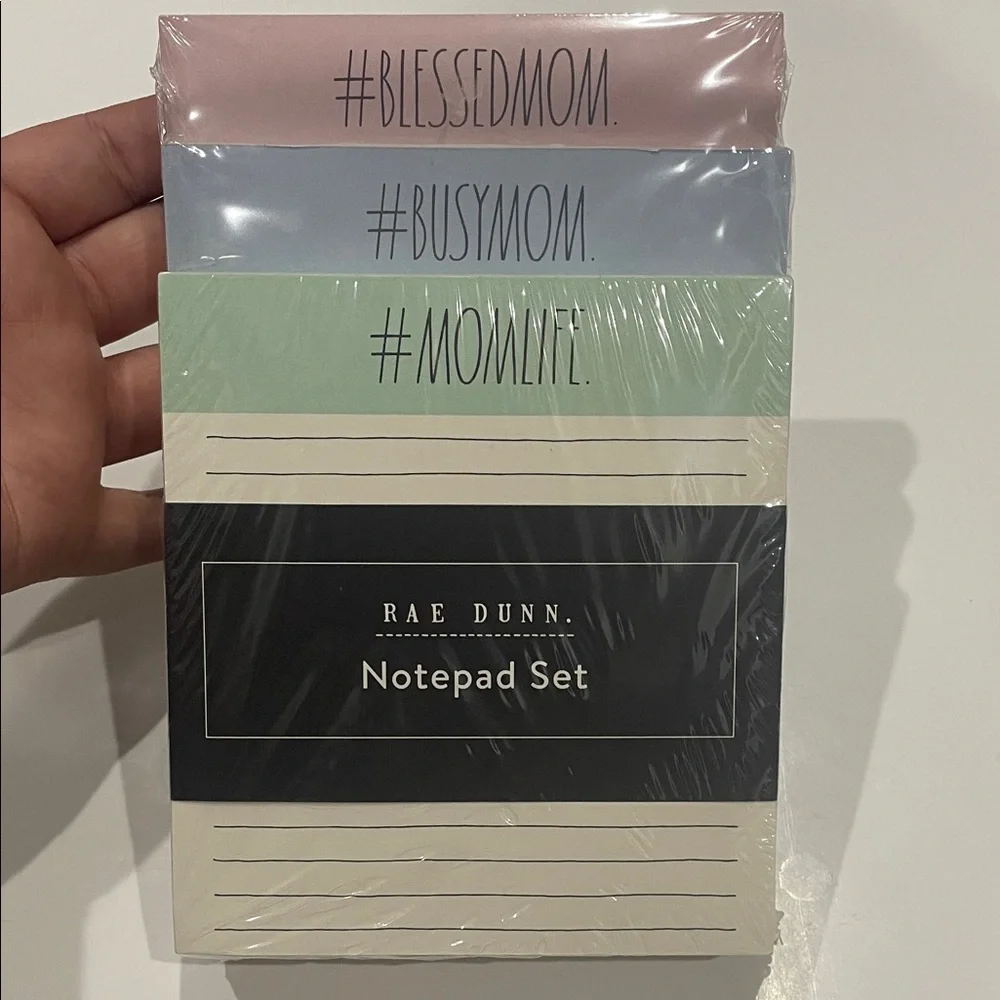 New Rae Dunn Notepad Set #Momlife #Busymom #Blessedmom